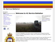 Tablet Screenshot of 41service.com